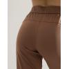 imageAJISAI PetiteRegular Womens 78 Joggers Travel Pants with Pockets Lounge Casual Stretch Workout PantsBrown