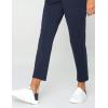 imageAJISAI PetiteRegular Womens 78 Joggers Travel Pants with Pockets Lounge Casual Stretch Workout PantsDark Blue