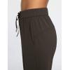 imageAJISAI PetiteRegular Womens 78 Joggers Travel Pants with Pockets Lounge Casual Stretch Workout PantsDark Green