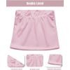 imageAJISAI Womens Double Lined Tube Tops Crop Going Out Tops Strapless Tank Summer Top 2025Pink