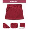 imageAJISAI Womens Double Lined Tube Tops Crop Going Out Tops Strapless Tank Summer Top 2025Red