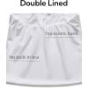 imageAJISAI Womens Double Lined Tube Tops Crop Going Out Tops Strapless Tank Summer Top 2025White 2 Pack