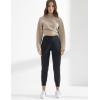 imageAJISAI Womens High Waisted Joggers with Pockets Yoga Pants for Running LoungeDark Grey