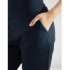 imageAJISAI Womens High Waisted Joggers with Pockets Yoga Pants for Running LoungeNavy