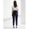 imageAJISAI Womens High Waisted Joggers with Pockets Yoga Pants for Running LoungeNavy