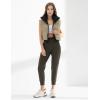 imageAJISAI Womens High Waisted Joggers with Pockets Yoga Pants for Running LoungeOlive