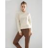 imageAJISAI Womens Joggers Pants Drawstring Running Sweatpants with Pockets Lounge WearBrown