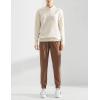 imageAJISAI Womens Joggers Pants Drawstring Running Sweatpants with Pockets Lounge WearBrown