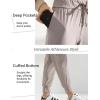 imageAJISAI Womens Joggers Pants Drawstring Running Sweatpants with Pockets Lounge WearCloud