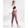 imageAJISAI Womens Joggers Pants Drawstring Running Sweatpants with Pockets Lounge WearMauve