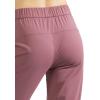 imageAJISAI Womens Joggers Pants Drawstring Running Sweatpants with Pockets Lounge WearMauve
