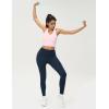 imageWomens Double Lined Workout Crop Tank Top UltraSoft Racerback Yoga Athletic Tops SleevelessPink