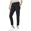 imageAJISAI PetiteRegular Womens 78 Joggers Travel Pants with Pockets Lounge Casual Stretch Workout PantsBlack
