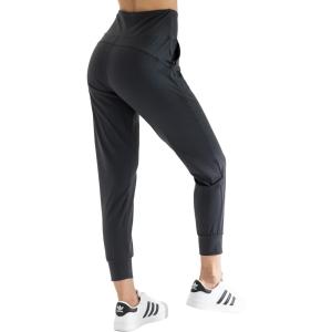 imageAJISAI Womens High Waisted Joggers with Pockets Yoga Pants for Running LoungeDark Grey