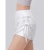 imageAJISAI Womens Skort Skirt with Shorts Mini Golf Skorts Athletic Summer Swim Beach SkirtsWhite