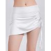 imageAJISAI Womens Skort Skirt with Shorts Mini Golf Skorts Athletic Summer Swim Beach SkirtsWhite
