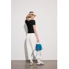 imageWomens Summer Soft Modal Ribbed TShirts with Lace Hem Short Sleeve Round Neck Tops Slim Fit Going Out TeesAblack