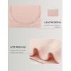 imageWomens Summer Soft Modal Ribbed TShirts with Lace Hem Short Sleeve Round Neck Tops Slim Fit Going Out TeesApink