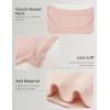 imageWomens Summer Soft Modal Ribbed TShirts with Lace Hem Short Sleeve Round Neck Tops Slim Fit Going Out TeesBlack