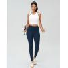 imageAJISAI Crop High Neck Tank Tops for Women Workout Yoga Racerback Lightweight Summer Slim Fit Sleeveless ShirtsWhite