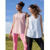 imageWomens Lightweight Workout Tops Mesh Tanks Active Sleeveless Yoga Tennis Shirts Athletic Running Clothes for WomenWhite