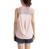 imageWomens Lightweight Workout Tops Mesh Tanks Active Sleeveless Yoga Tennis Shirts Athletic Running Clothes for WomenPink
