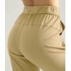 imageAJISAI Womens Joggers Pants Drawstring Running Sweatpants with Pockets Lounge WearKhaki