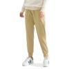 imageAJISAI Womens Joggers Pants Drawstring Running Sweatpants with Pockets Lounge WearKhaki