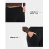 imageWomens Modal Sweatpants with Pockets Soft Lounge Pants Wide Leg Sweat Pants High Waist for Casual Travel WorkBlack