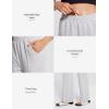 imageWomens Modal Wide Leg Sweatpants with Pockets High Waist Lounge Flared Sweat Pants Work Dress JoggersHeather Grey