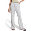 imageWomens Modal Wide Leg Sweatpants with Pockets High Waist Lounge Flared Sweat Pants Work Dress JoggersHeather Grey